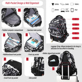 MITOWERMI Boys Backpack for Kids Camouflage School Bags for Elementary Primary Student Bookbags Middle Backpacks Teen Casual Travel Back Packs
