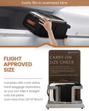 LOVEVOOK Carry On Luggage 22x14x9 Airline Approved, 20 Inch Softside Suitcases with Wheels, Lightweight Spinner Carry on Suitcase with TSA Lock, Water-Resistant Large Capacity Luggage for Travel