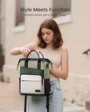 LOVEVOOK Laptop Backpack for Women, 15.6 Inch Travel Backpack for Work College Business, Water Resistant Teacher Nurse Bag with Large Capacity, School Bookbag Bags Cute Daypack for Woman Girls