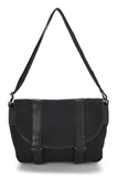Gucci, Pre-loved Black Original GG Canvas Buckle Flap Messenger, Black