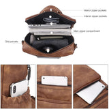 CLUCI Backpack Purse for Women Travel Backpack Large Leather Fashion Designer Lady Shoulder Bag with Tassel Brown