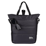 Eddie Bauer Ripstop Nylon Puffer Day Tote Bag, Everyday Carry Tote, Travel, Vacation - 7L, Carbon