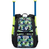 KAVIGOR Youth Baseball Bag, Softball Bag for Girls & Boys, Kids Tball Backpack with Shoes Compartment