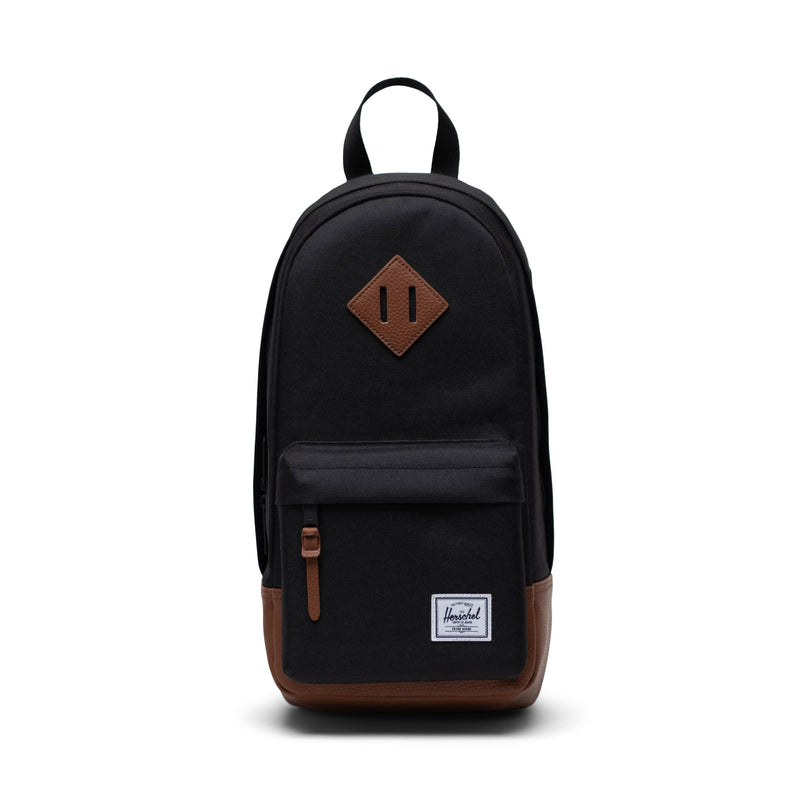 Herschel Supply Co. Heritage Shoulder Black/Tan, 8L