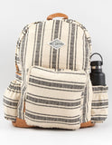 Billabong Womens Home Abroad Backpack, Black & White