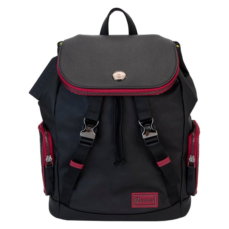 Loungefly COLLECTIV Pokémon The COLLECTR Full-Size Backpack, Large, Black