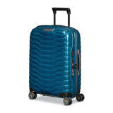 Samsonite Proxis Hardside Expandable Luggage with Spinners, Global Carry-On Spinner, PETROL BLUE