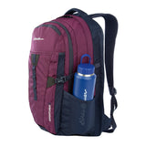 Eddie Bauer Adventurer Backpack with Organization Compartments and Hydration/Laptop Compatible Sleeve, Women's Adventurer - Dark Plum, 30L