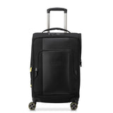 DELSEY Paris Wagram Softside Expandable Luggage with Spinner Wheels, Black, Carry On 20 Inch