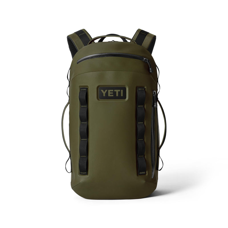 YETI Cayo Backpack 25L, Weather Resistant All-Day Utility Pack, Olive