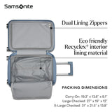 Samsonite UpLIFT Carry-On Hardside Luggage with Spinner Wheels - Airline-Approved, TSA Lock, Adjustable Handle System - Polycarbonate Hard Suitcase for Ultra Lightweight Travel - Elemental Blue