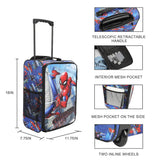 Bioworld Spider-Man Peter & Miles Blue 18" Pilot Case