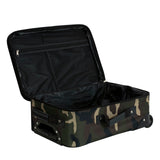 Rockland Fashion Softside Upright Luggage Set,Expandable, Wheel, Telescopic Handle, Camouflage, 2-Piece (14/19)