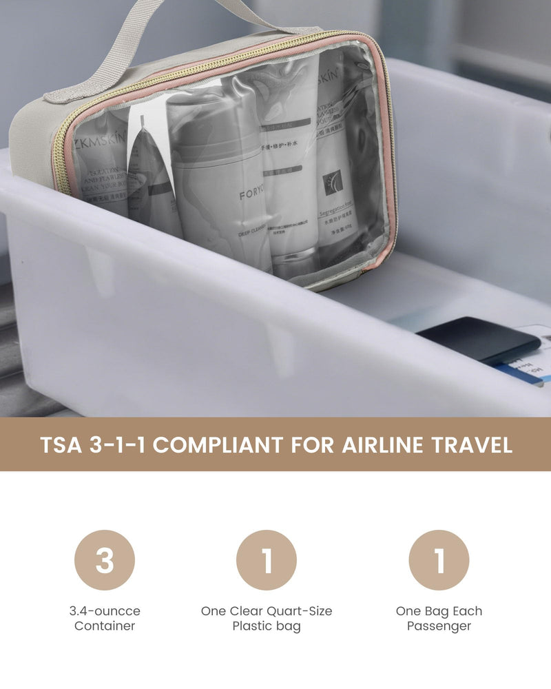 LOVEVOOK Travel Backpack for Women/Men, Personal Item Bag with 3 Packing Cubes Fits 17" Laptop, 50L Travel Backpack Carry on Flight Approved, Water-resistant Carry On Bag for Airplanes