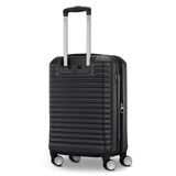 American Tourister Stratum 3.0 Carry-On Spinner, Airline Approved, Durable Hardside Luggage, Expands 1.5", RightHeight™ Adjustable Handle, Black