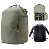 PGYTECH OneGo Lite 22L Camera Backpack Water-Resistant DSLR/Mirrorless Bag for Sony/Canon/Fujifilm, Drone Backpack, Tripod Mount Travel & Weekend Photography Pack for 16" Laptop (Forest)