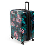 Vera Bradley Women's Hardside Rolling Suitcase Luggage, Rose Foliage, 29" Check In