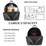 Montana West Medium Backpack Purse for Women Anti Theft Backpack with Secured Zipper & Tassel