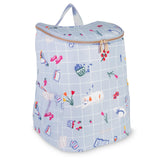 kate spade new york Insulated Backpack Cooler Large Capacity, Portable Soft Cooler Bag for Picnics, Beach, Pool, Hiking (Park Picnic)