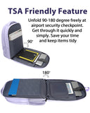 MATEIN Large 17 Inch Laptop Backpack for Women, Lightweight Travel Backpack Fits College School Essentials, Anti Theft Work Commute Nursing Computer Bag TSA Approved for Weekender Trip, Light Purple