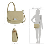 Travelon Anti-Theft Heritage Saddle Crossbody