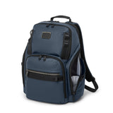 Tumi Mens Search Backpack Navy Coated Canvas One Size