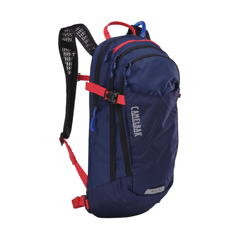 CamelBak M.U.L.E. 12 Hydration Pack 100oz for Mountain Biking and Trail Riding, Deep Sea