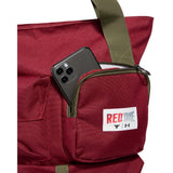 Under Armour Project Rock Red One Gym Sack, Cardinal/Marine OD Green/White, One Size