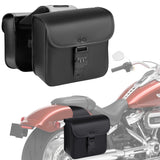 Nomad Motorcycle Saddlebags – Universal Throw Over Saddle Bag for Cruiser, Touring & Chopper Bikes – Heavy Duty, Waterproof, Secure Numeric Lock, Easy Mount, Rider Storage