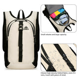 VOBUYING 15L Small Hiking Backpack Foldable Ultralight Trekking Camping Outdoors Backpack for Women Men (beige)
