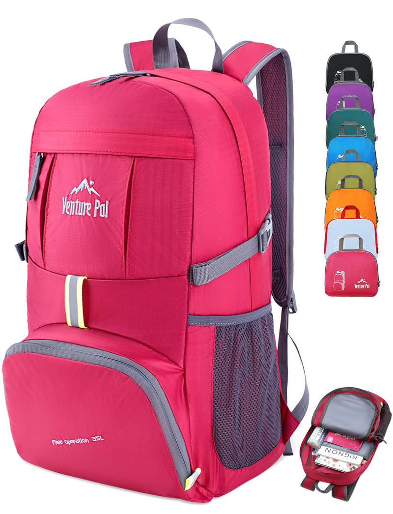 Venture Pal 35L Ultralight Lightweight Packable Foldable Travel Camping Hiking Outdoor Sports Backpack Daypack