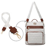 MKP COLLECTION Women Fashion Backpack Purse Convertible Large Rucksack Versatile Travel Shoulder Bags Handbag Set with Tassel