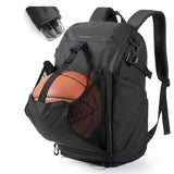 BAGSMART Basketball Gym Backpack for Men with Shoes Compartment, Basketball Bag with Ball Holder, Functional Gym Bag for Volleyball, Soccer & Baseball