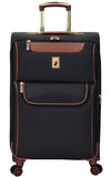 London Fog Westminster 25" Expandable Spinner Black