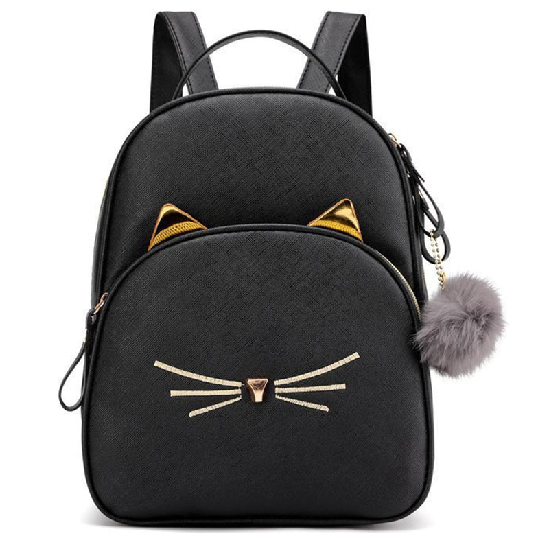 PRLINJSK Mini Backpack for Girls Teens Women Small Cat Backpack Purse