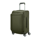 Samsonite Lineate Softside Expandable Luggage with Spinner Wheels, Carry-on, Cedar Green