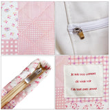 Sunwel Fashion Top Zipper Floral Quilted Bag Small Tote Bag for Women