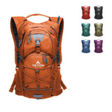 Teton Oasis Hydration Backpack – Lightweight Water Pack with Bladder for Hiking, Running, Cycling, Biking – 18L/22L Sizes – Sewn-in Rain Cover – Fits Men and Women