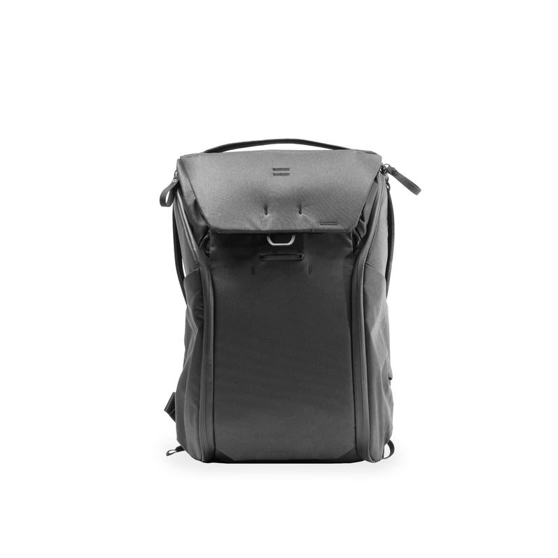 Peak Design Everyday Backpack 30L, Black, MagLatch Top, Dual Side Access, FlexFold Dividers, Fits 15" or 16" Laptop, For Camera Carry, Daily Commutes or Travel, Versatile Backpack for Men and Women