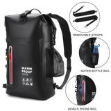 kooldaiwangwang Waterproof Backpack, Waterproof Backpack That Can Float, Suitable for Kayaking And Beach Activities, Outdoor Moisture-Proof Bag