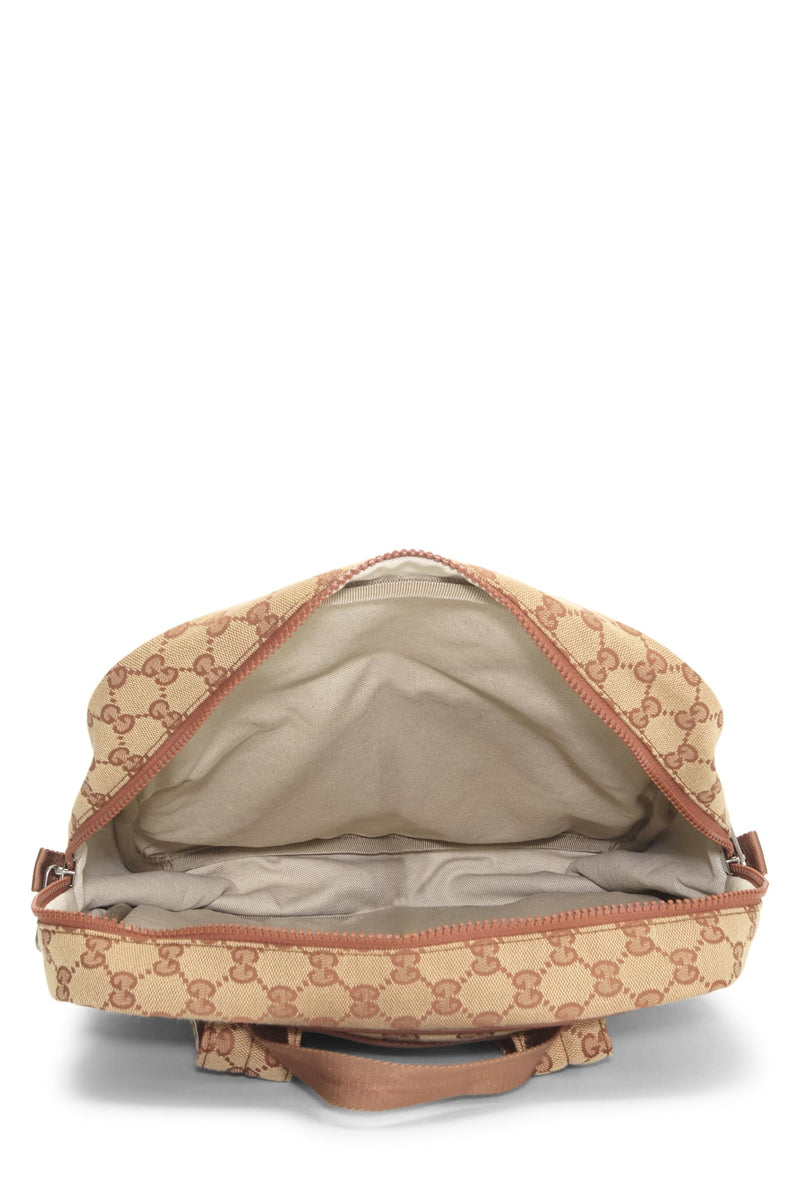 Gucci, Pre-Loved GG Canvas New York Yankees Backpack, Pink