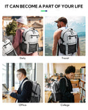 WATERFLY Travel Hiking Casual Backpack: 22L Lightweight Everyday Outdoor City Daypack College Bookbag for Women Men