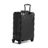 TUMI Men's 19 Degree Aluminum International Carry On Suitcase, Matte Black, One Size