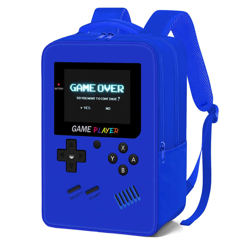 ZHIMEBYE Gamer Backpack for Boys,School Boys Backpack for Kids Children Teens Elementary Middle High School,17" Large Capacity Student Bookbag & Multifunctional Video Game Travel Bag