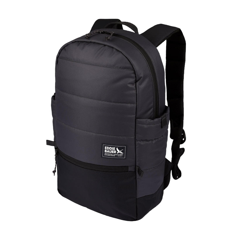 Eddie Bauer 20L Ripstop Nylon Puffer Backpack - Carbon