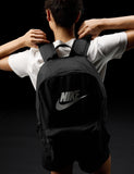Nike Unisex Heritage Backpack (25L), Black/Black/White, MISC