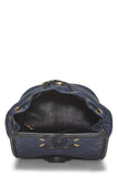 Chanel, Pre-Loved Caviar ; Filigree Backpack, Navy