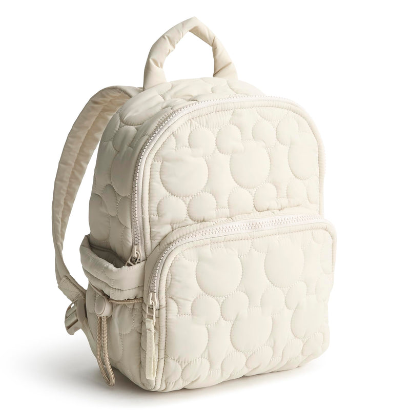 Vera Bradley Women's Disney Featherweight Small Banbury Backpack, Pumice Stone, One Size