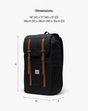 Herschel Retreat™ Backpack, Black, Standard - 23L