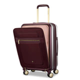 Samsonite Mobile Solutions 2 Carry-On Luggage, Expandable Spinner Suitcase with Laptop Compartment, TSA Lock, Lightweight Travel Bag with Dual Spinner Wheels & WetPak Storage, Merlot